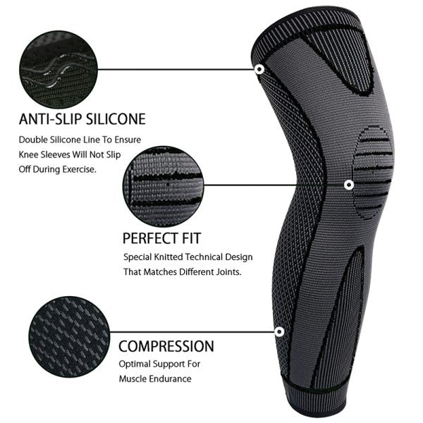 2 Pcs Compression Knee Pads
