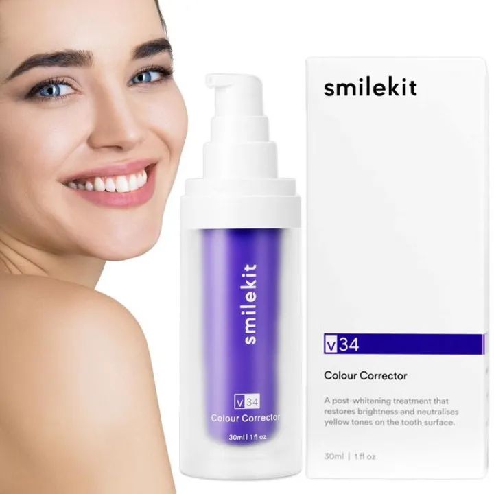 Hismile V34 Purple Whitening Tooth | Reduce yellowing