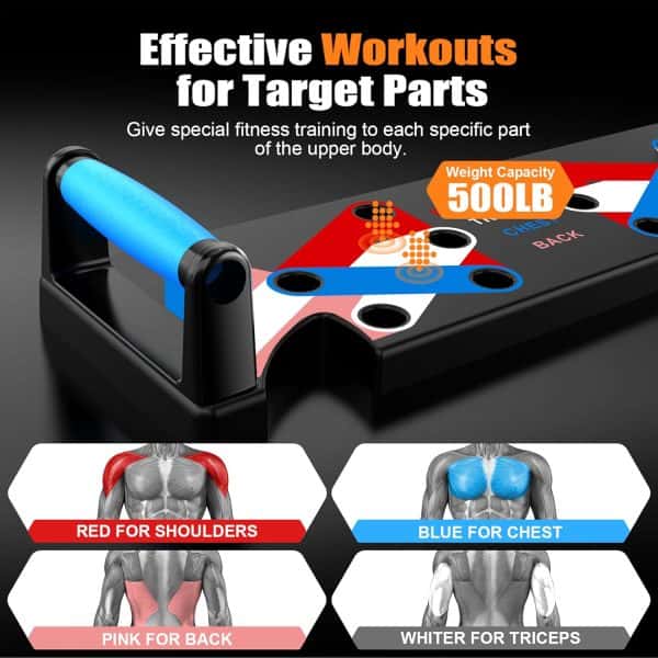 9 in 1 foldable push up board