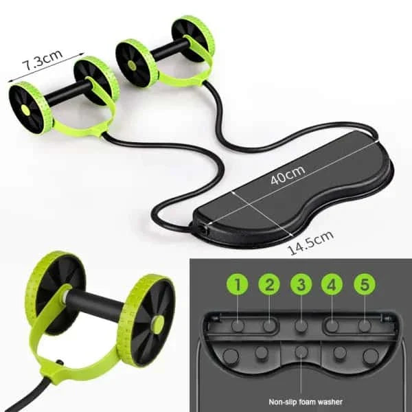 Abs Wheels Roller Fitness Equipment (random color)