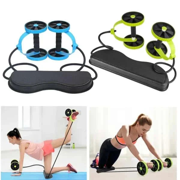 Abs Wheels Roller Fitness Equipment (random color)