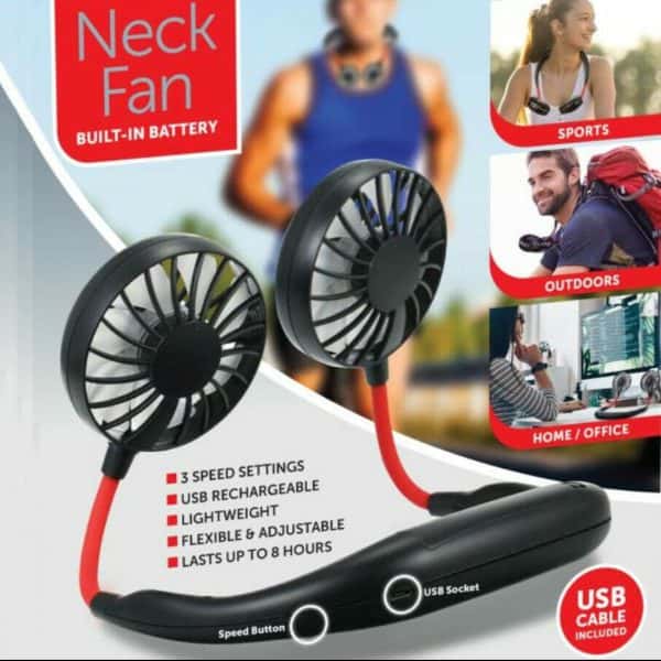 Neck Fan Adjustment Fan Hands-free