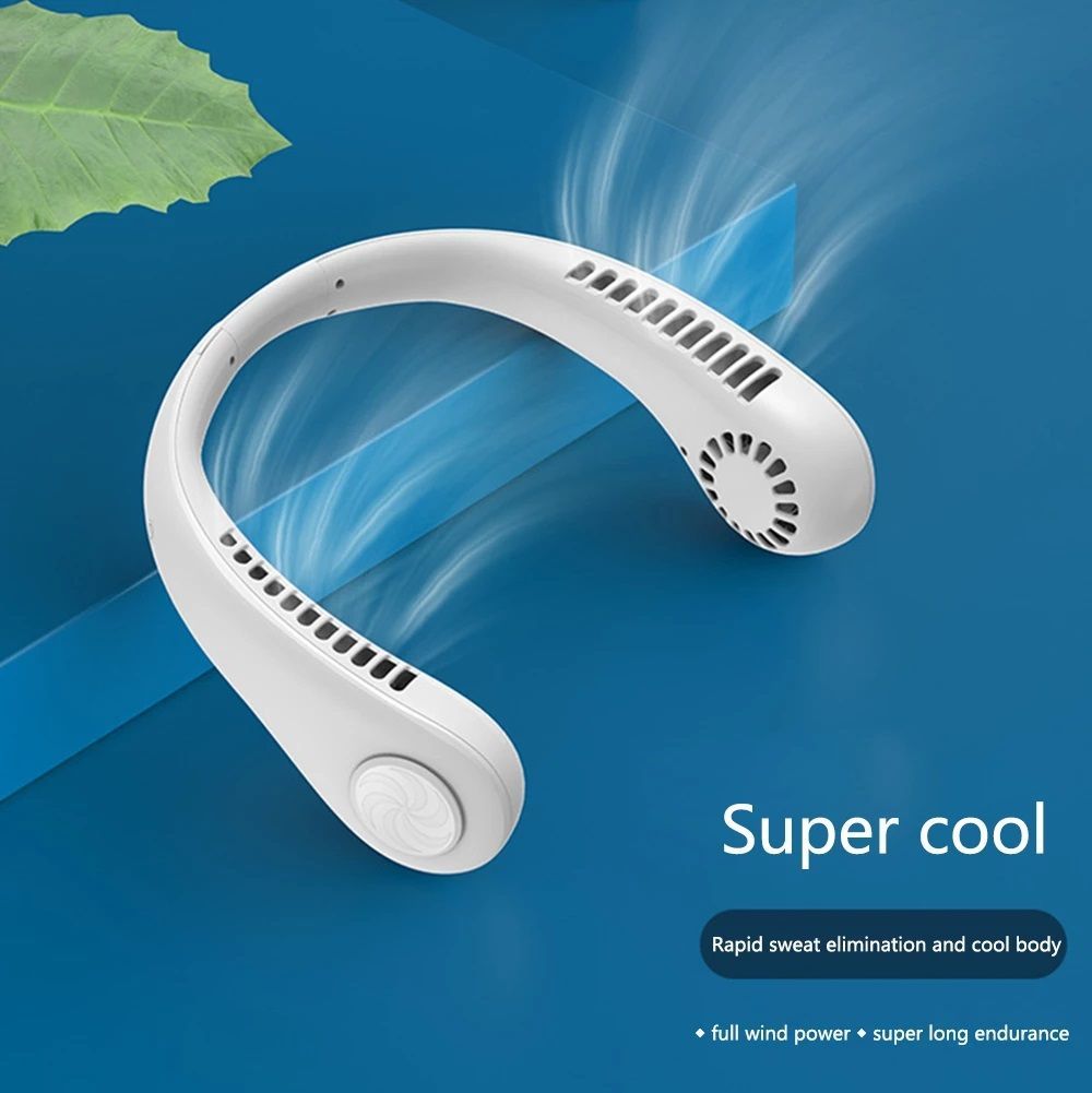 Neck Fan – Wearable Air Cooler & Purifier