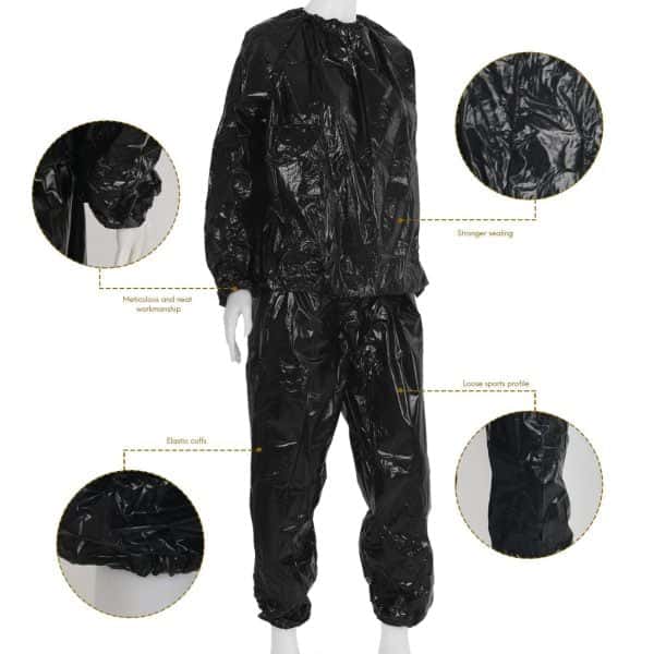 Sauna Sweat Suit Exercise| Also Uses in Rain
