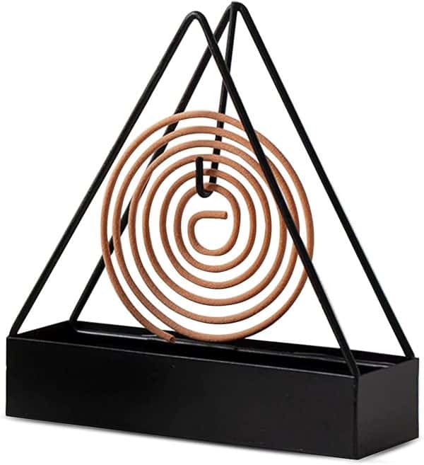 Simple Triangle-shaped Iron Mosquito Coil Holder  ( pack of 3)