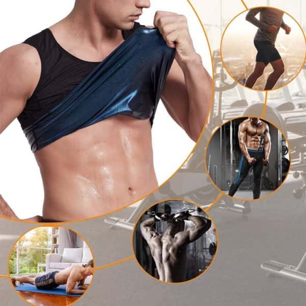 Sweat Shapewear For Men (black)