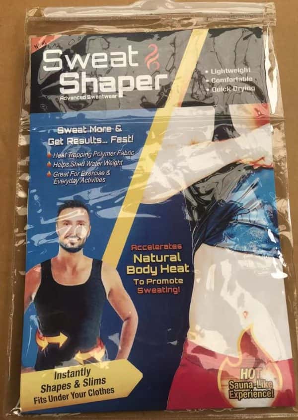 Sweat Shapewear For Men (black)