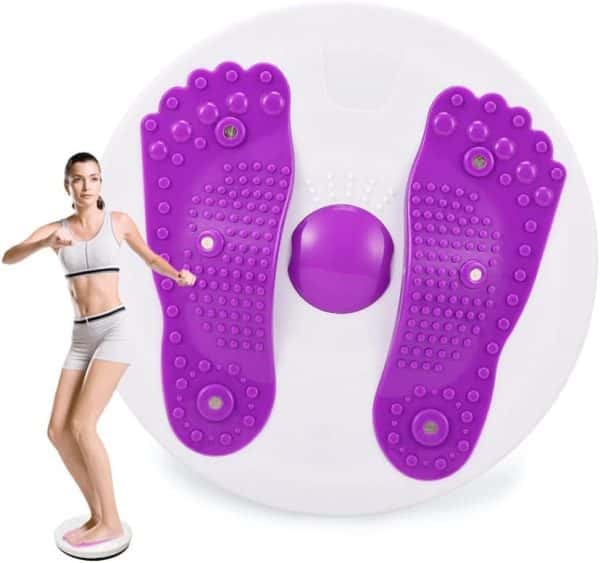 Twisted Waist Plate For Adult (Random Color)