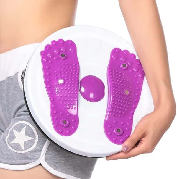 Twisted Waist Plate For Adult (Random Color)