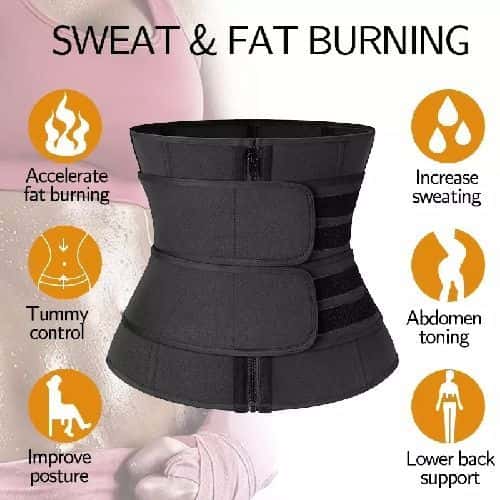 Waist Trainer Belt-Slimming Body Shaper